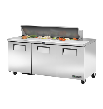 Table de préparation sandwich et salade réfrigérée 16 bacs GN  L.183