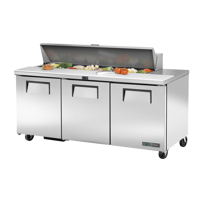 Table de préparation sandwich et salade réfrigérée 16 bacs GN  L.183