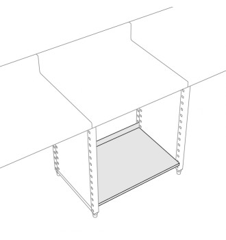 Étagère sur mesure 901-1000mm