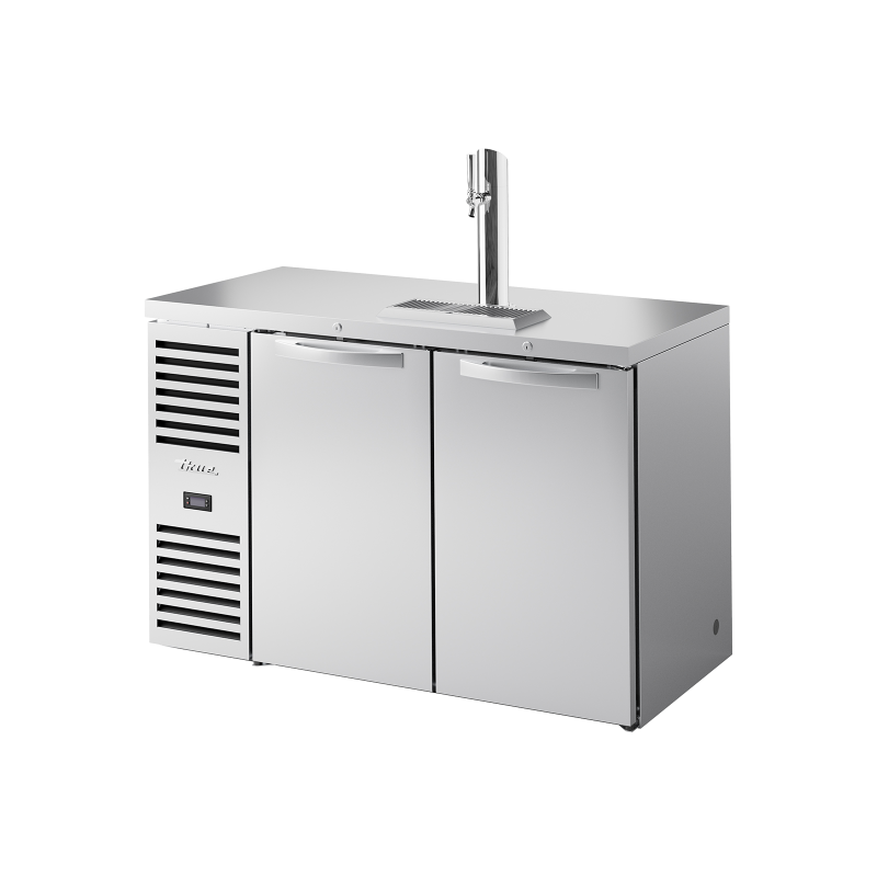 Refroidisseuret distributeur de bière inox 2 portes pleines battantes L,1321