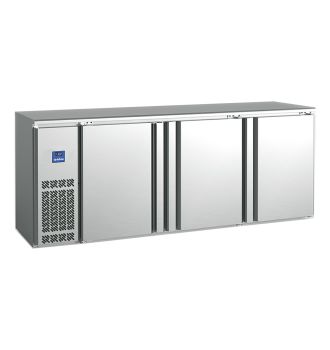 Arrière bar positif 3 portes pleines