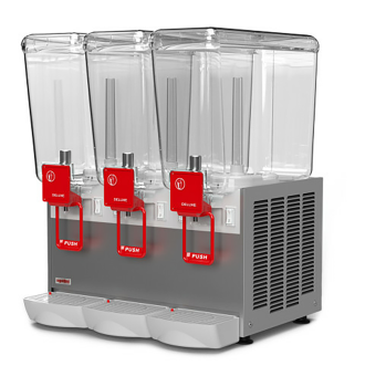 Cold beverage dispenser 3x20 L