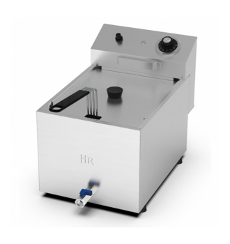 Friteuse haut rendement avec vidange 8L