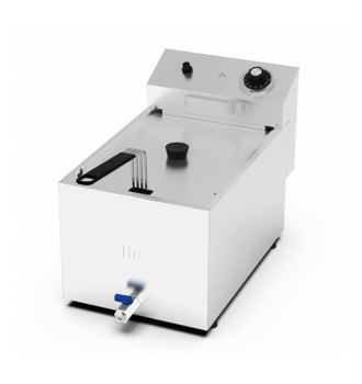 Friteuse avec vidange 10L