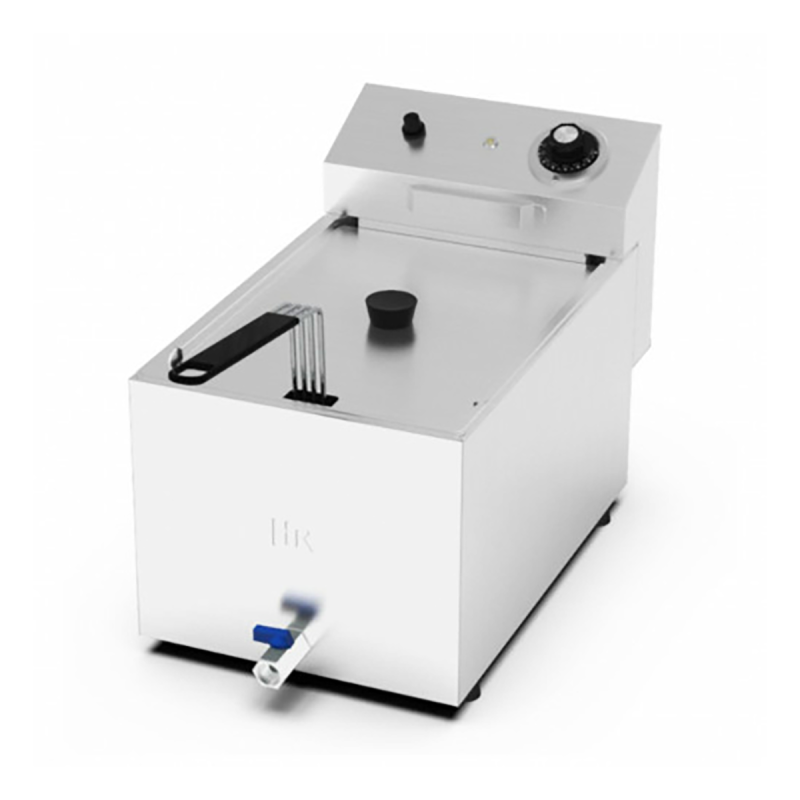 Friteuse avec vidange 10L