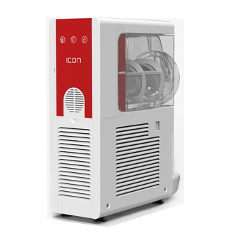 Granita and slush machine with 1 tank of 6 L