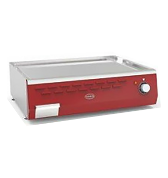 Electric hotplate 900x400 Red