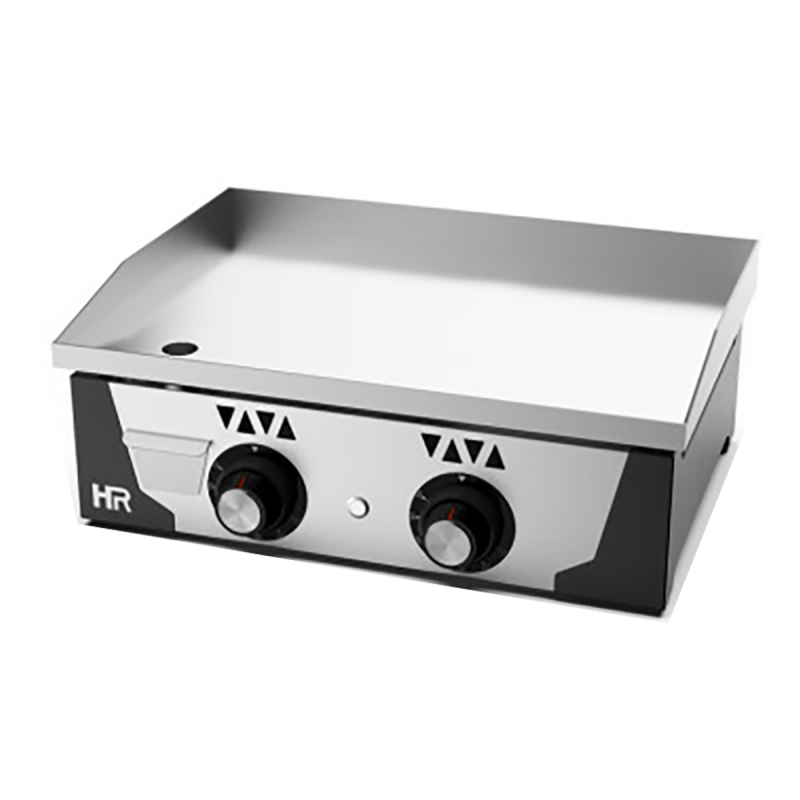 Plancha à gaz chromé L.600