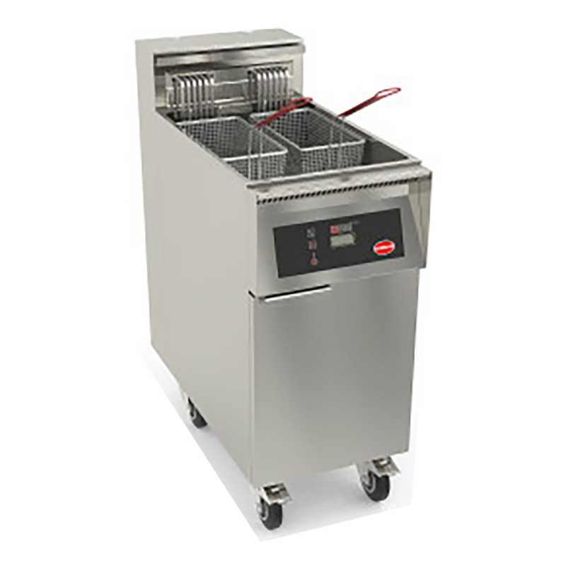Friteuse électrique 1 cuve double 11 L 17kW