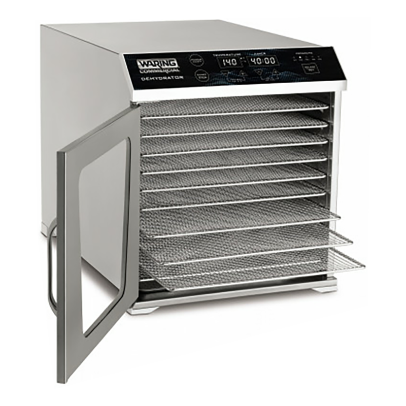 Déshydrateur alimentaire vitrée