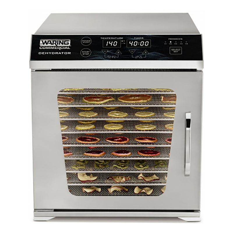 Glazed food dehydrator