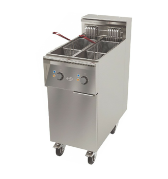 Mechanical fryer, 1 double...