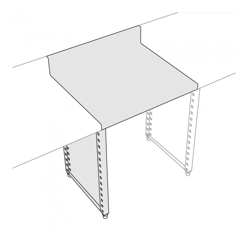 Simple worktop 900mm