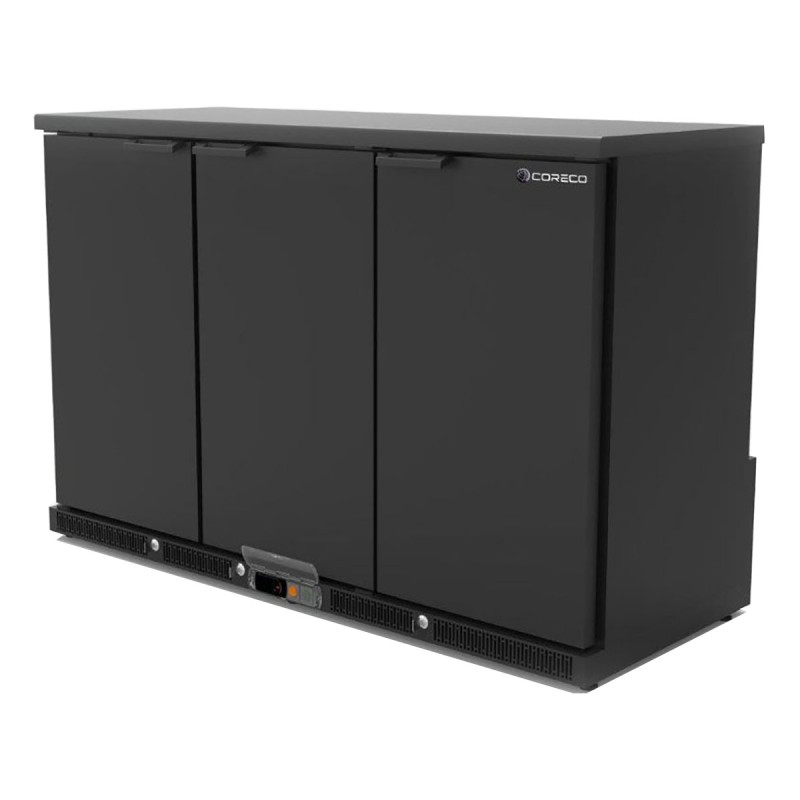 3-door bar refrigerator