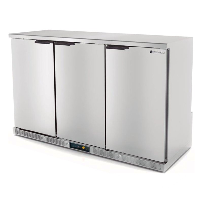 3-door bar refrigerator