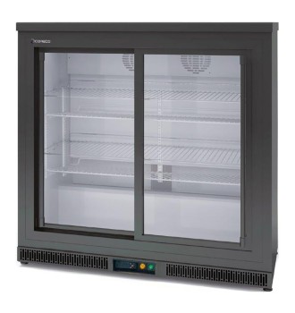 2-door bar refrigerator
