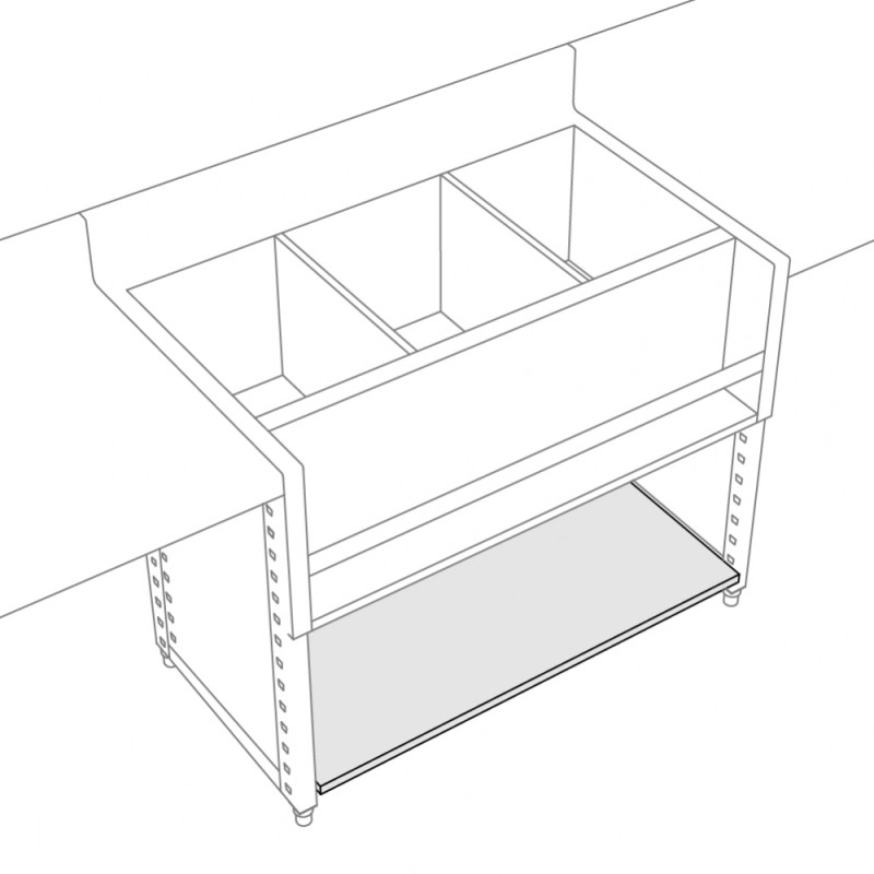 Étagère pour icewell ICE80