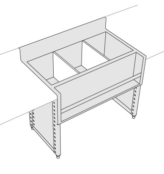 Icewell 110L et speedrack