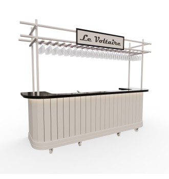 Mobile bar VOLTAIRE