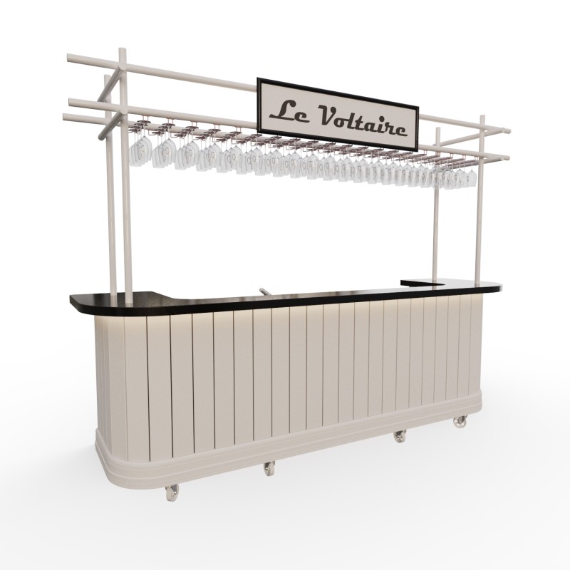 Mobile bar VOLTAIRE