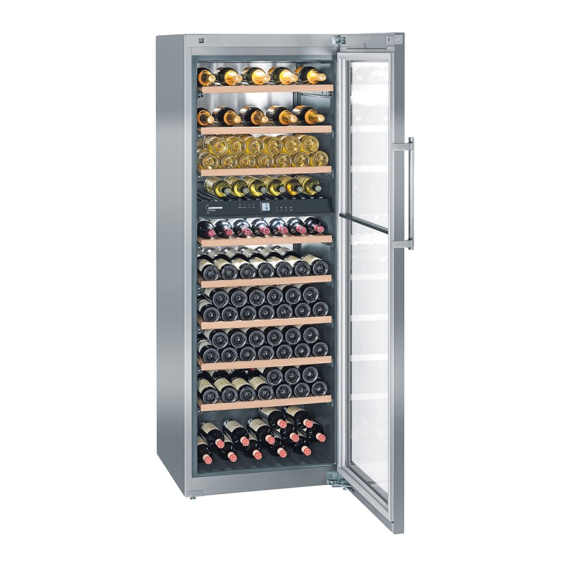 Wine cellar with 2 zones, 211 bottles