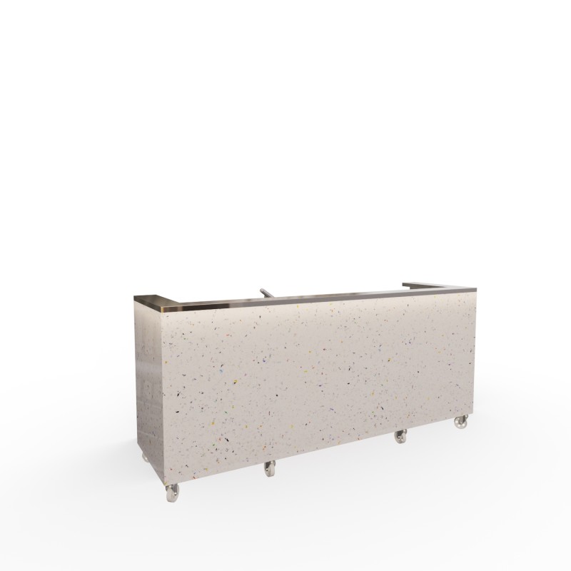 Mobile bar TERAZZO