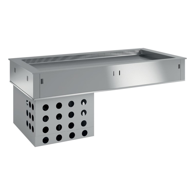 Refrigerated top units, ventilated