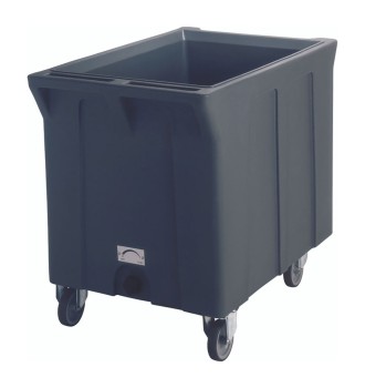 Ice machine storage bin