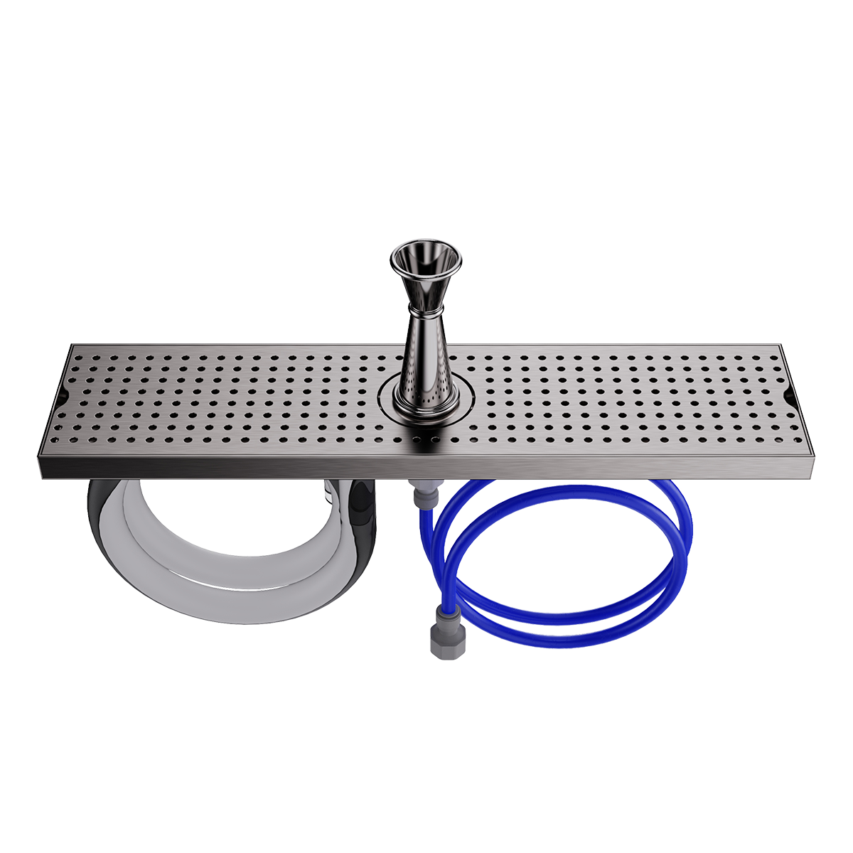 Grille de préparation cocktail avec rince jigger 500 mm