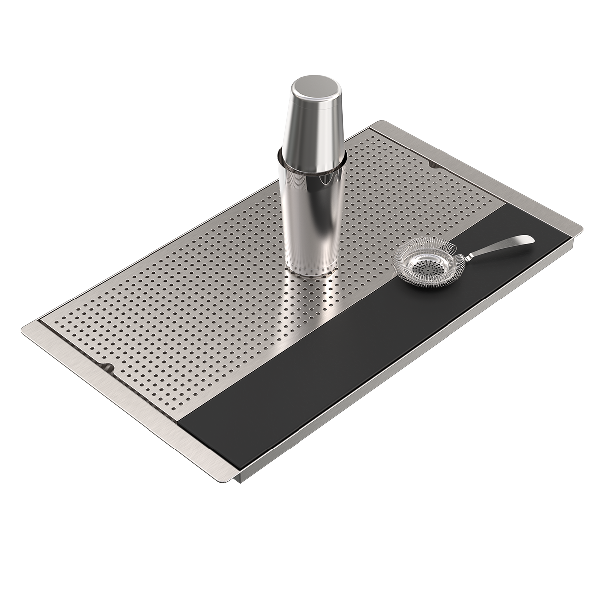 Grille de préparation de station 713 mm avec planche à découper