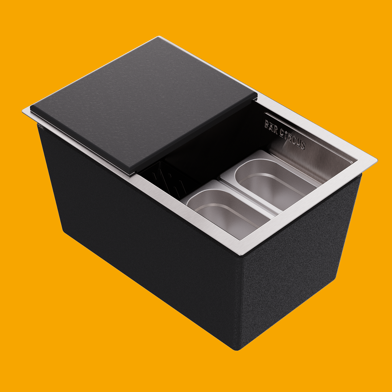 Cuve bac à glace et bouteilles isotherme 25L