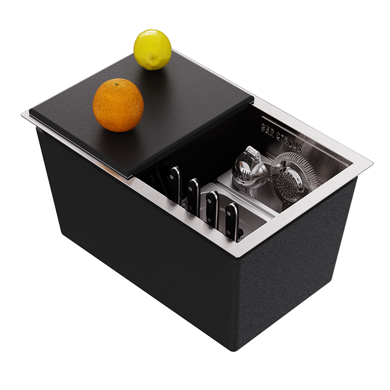 Cuve bac à glace et bouteilles isotherme 25L