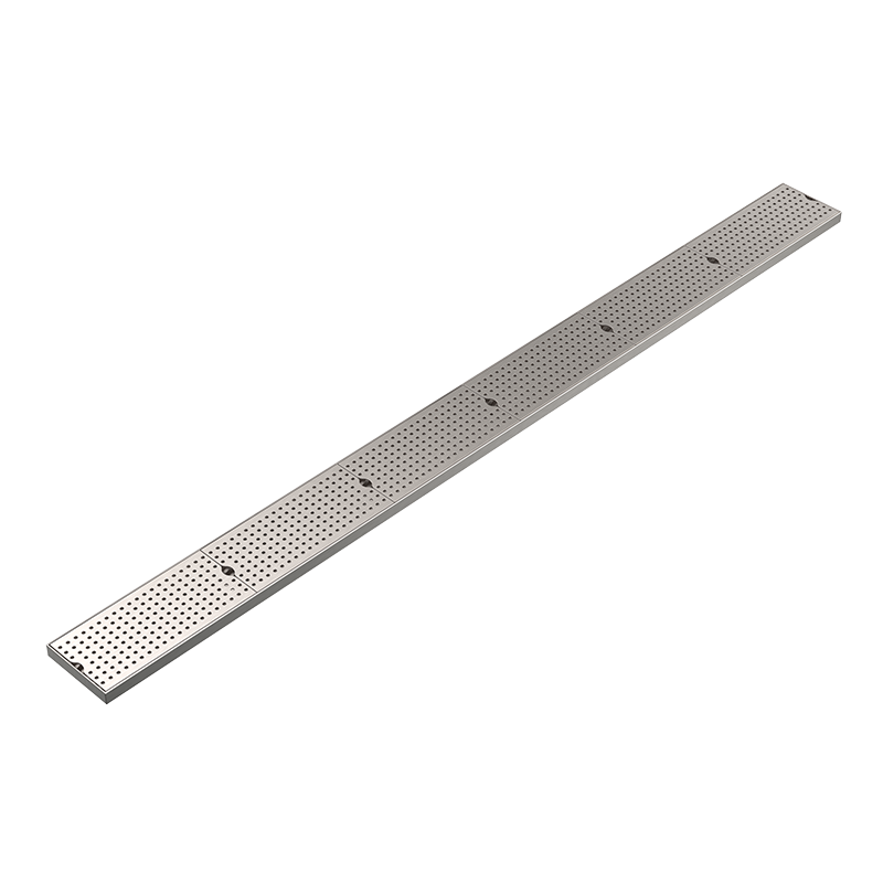 Grille de préparation 1500mm avec évacuation