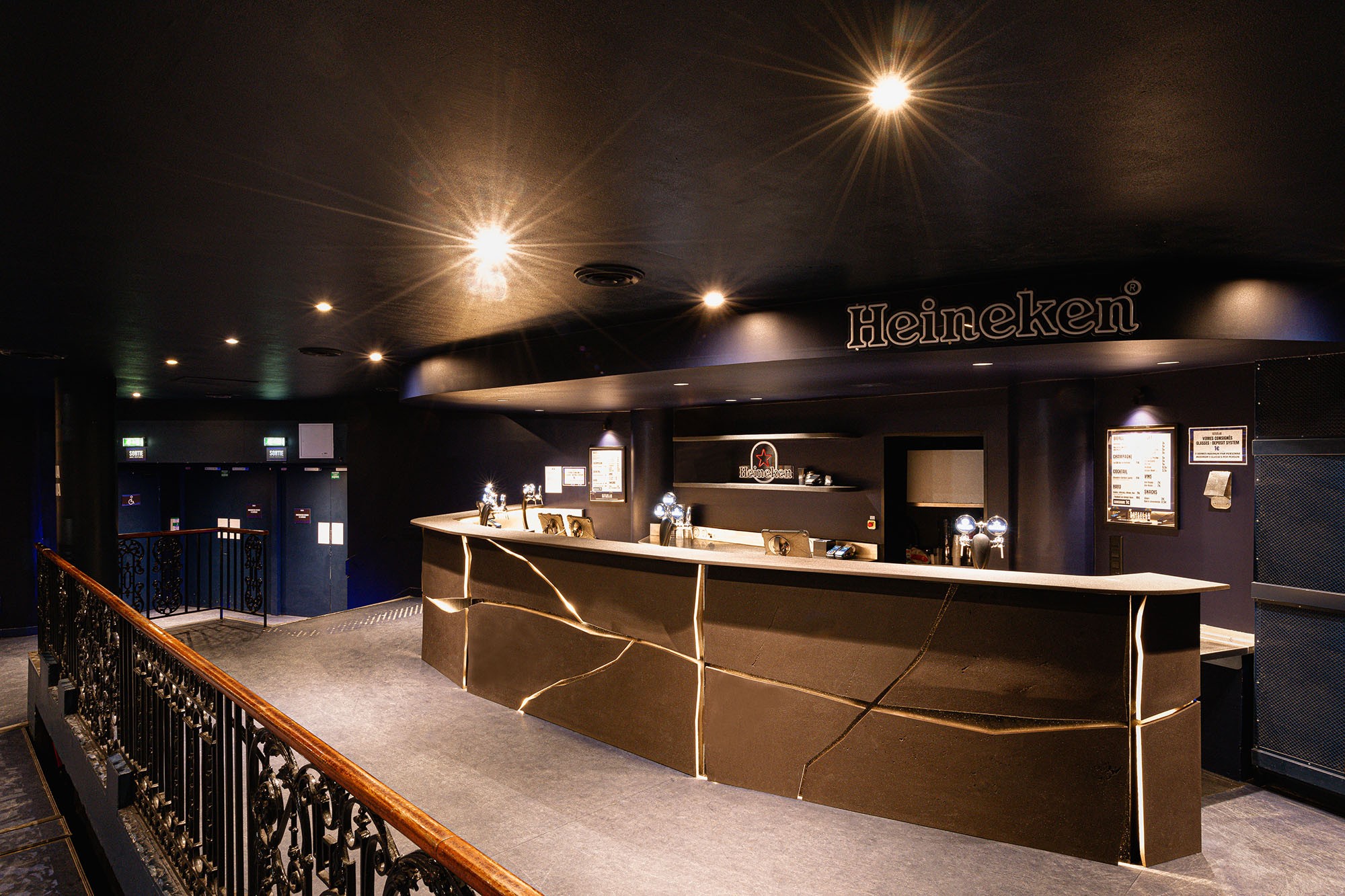  Agencement de bar du Bataclan 