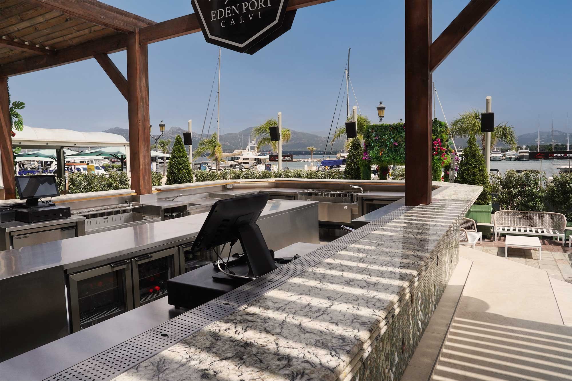 station de bar en corse