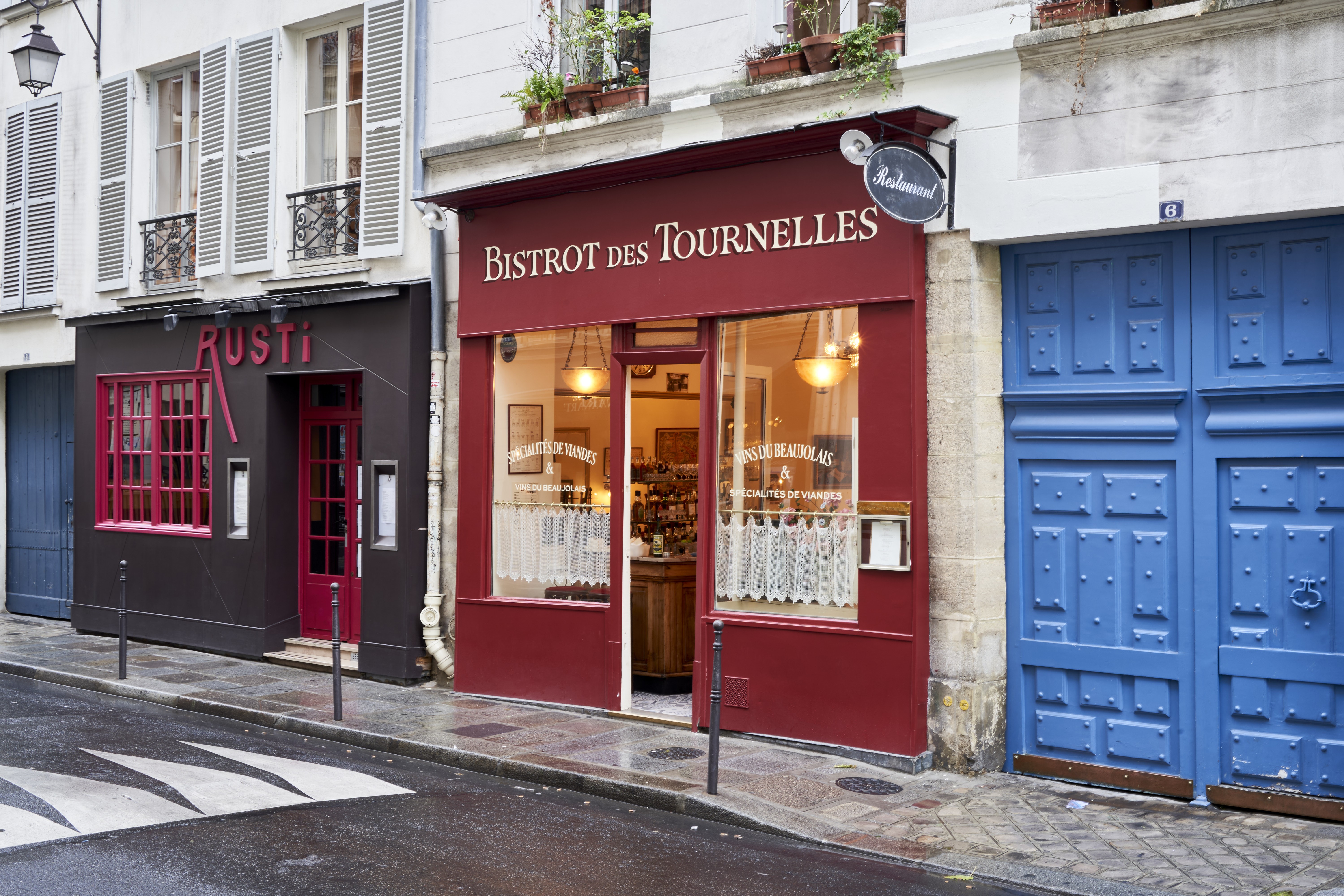  Façade du Bistrot des Tournelles 