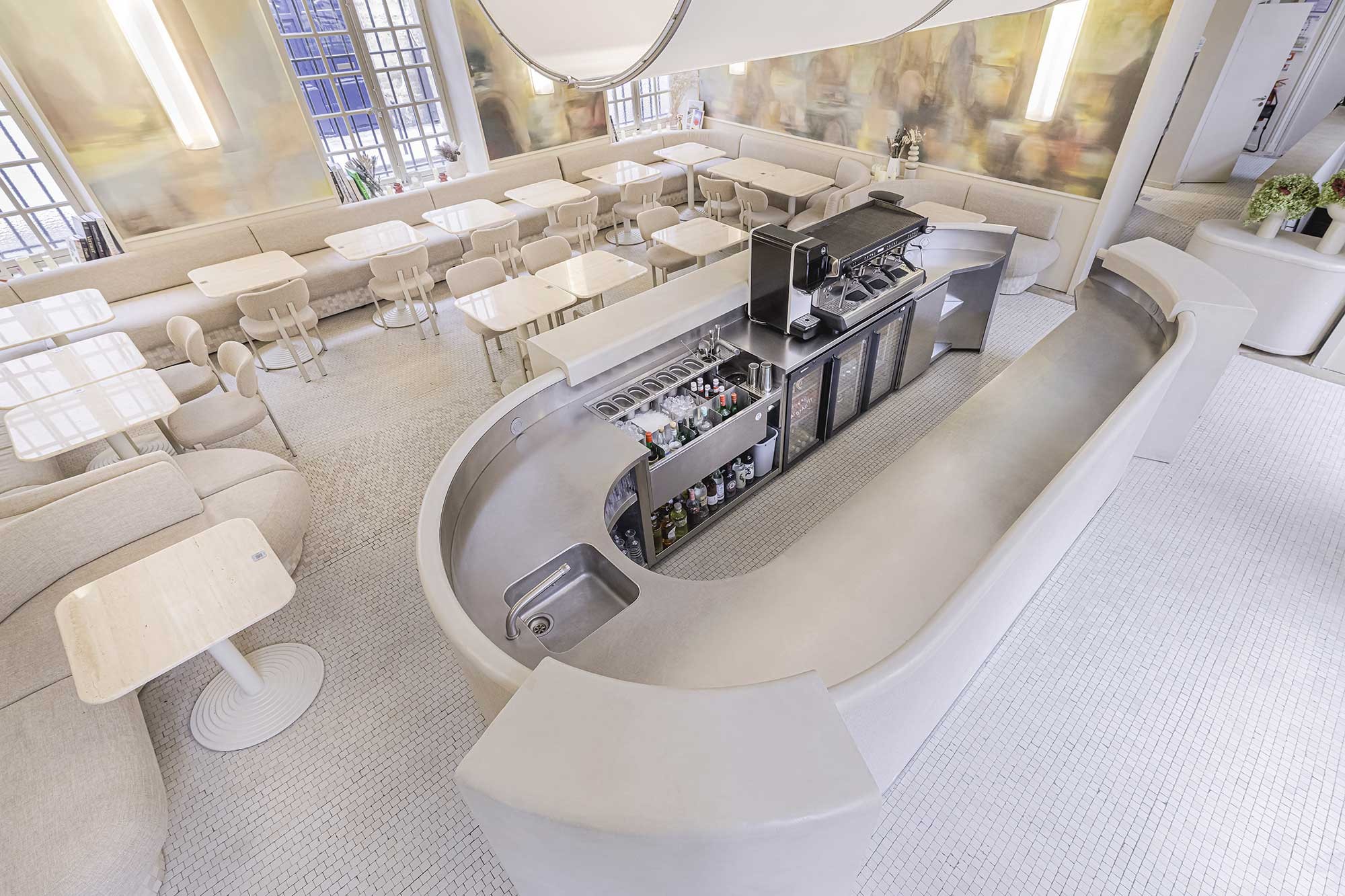  station de bar ronde 