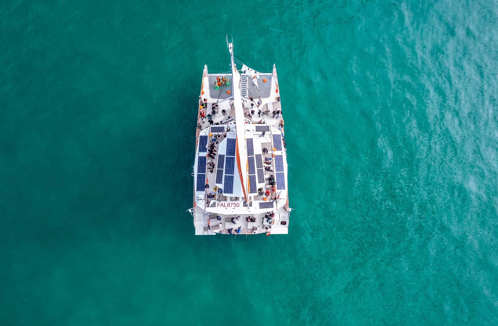  cocktail station on boat 