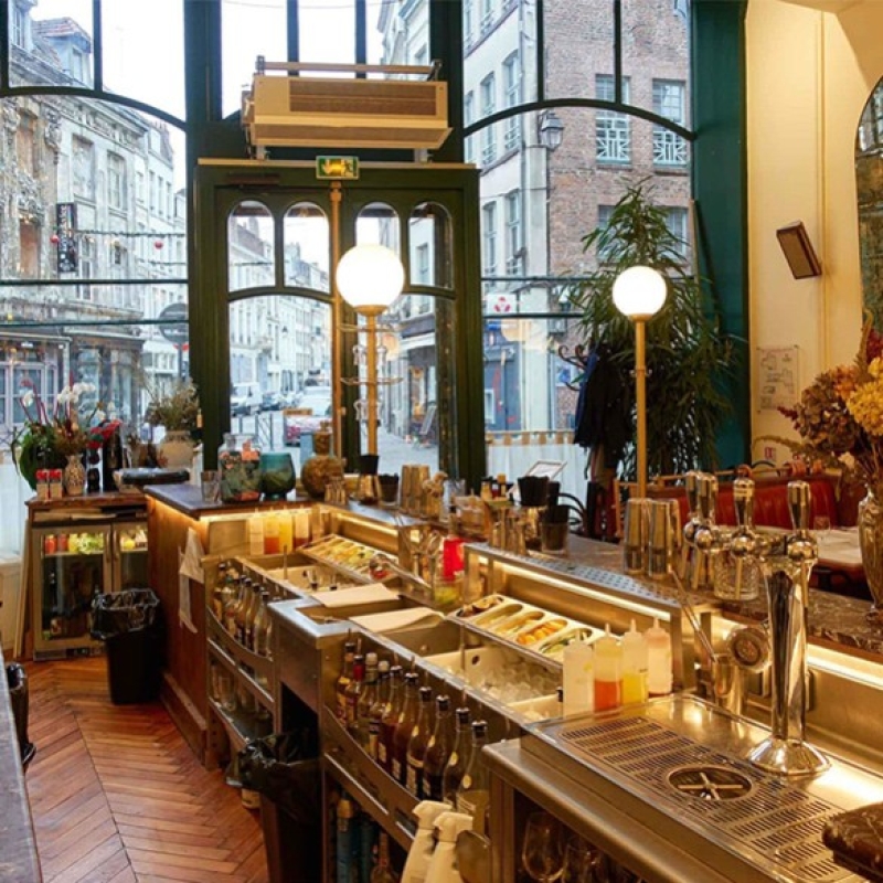 BAR CIRCUS, STATION DE BAR INOX GAMME CLASSIQUE